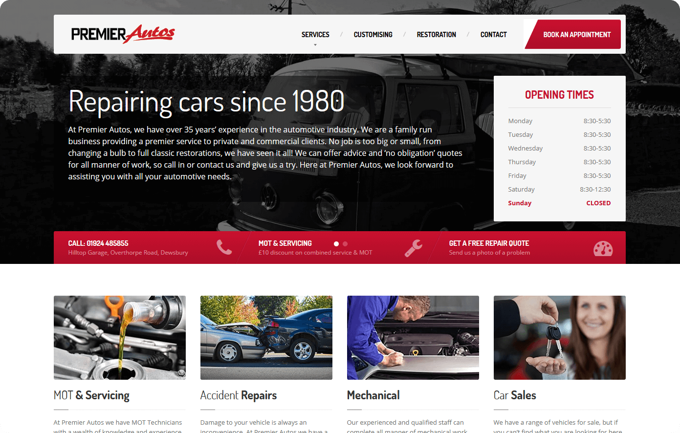 premier-autos Premier Autos - Website Design & Development Halifax